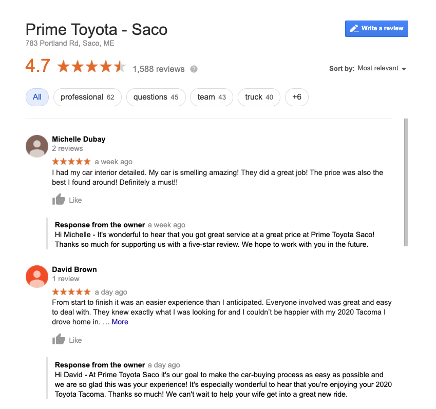How to Respond to Positive & Negative Google Reviews Widewail